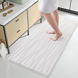 Buganda Memory Foam Bathroom Rug Mat 70x24, Extra