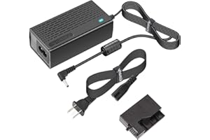 Kimaru ACK-E8 AC Power Adapter LP-E8 Dummy Battery DR-E8 DC Coupler Kit for Canon T2i, T3i, T4i, T5i, 700D, 650D, 600D, 550D,