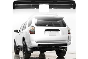 CNYGO Lower Valance Panel Bumper Compatible With Toyota 4Runner 2016 2017 2018 2019 2020 2021 2022 2023, ABS Matte Black Bumper Valance Molding (NOT Fit Limited & TRD Sport)(Rear)