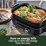 Cuisinart Cook In 5 in 1 Multi Cooker Grill Sear Steam Simmer Slow Grey view 6