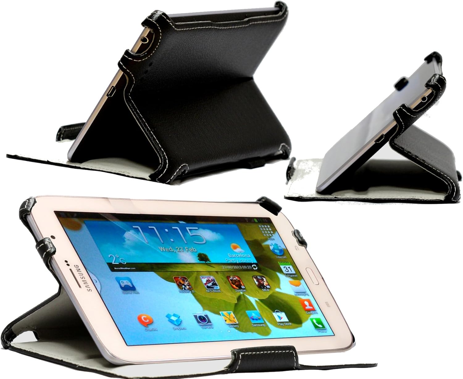 Samsung Galaxy Note 8 0 N5100 Premium Book Cover Case Hard Shell Slim Stand Youtube