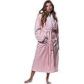 Turquaz Robes for Women - Luxury Plush Lined Bathrobe, 100% Polyester Microterry & Microfiber, Cozy & Elegant Womens Robe