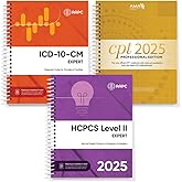 AMA CPT Book, ICD-10 Code Book, HCPCS Book - 2026 Physician Bundle by ...