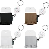 Beautyflier 4pcs Elastic Holder Sleeve for Touchland Power Mist Hand Sanitizer Spray, Cute Hand Sanitizer Holder for Gentle Mist, Glow Mist and Power Mist 1FL OZ, Best Gift for All Ages