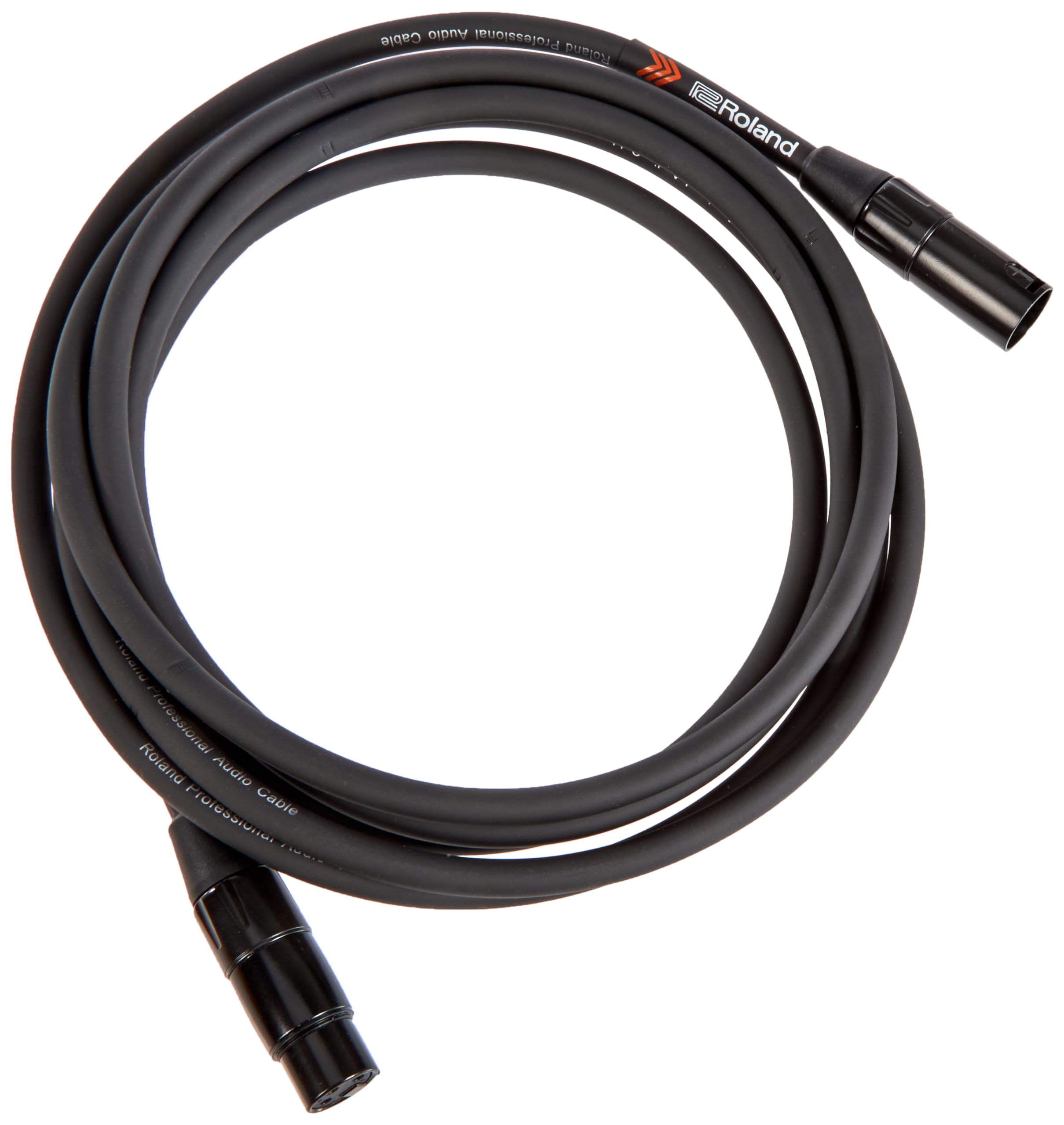 ROLAND Black Series Balanced Microphone Cable, 10 Ft./3 M - Rmc-B10