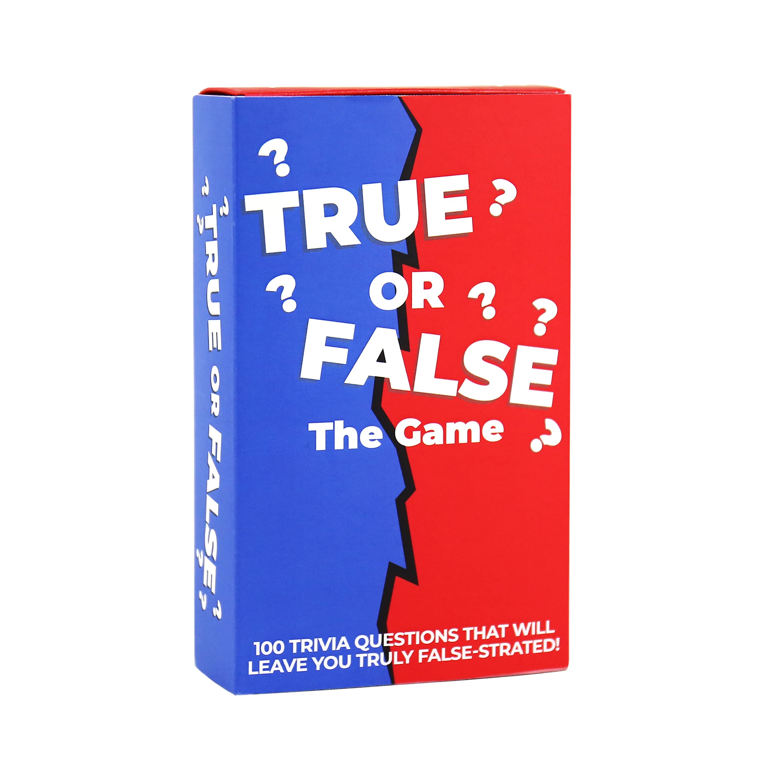 Gift Republic True Or False Trivia 100 Questions Card Game, Multicoloured, GR490115