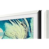 Samsung 55-inch The Frame Customizable Bezel Modern White (VG-SCFA55WTBZA, 2021 Model)