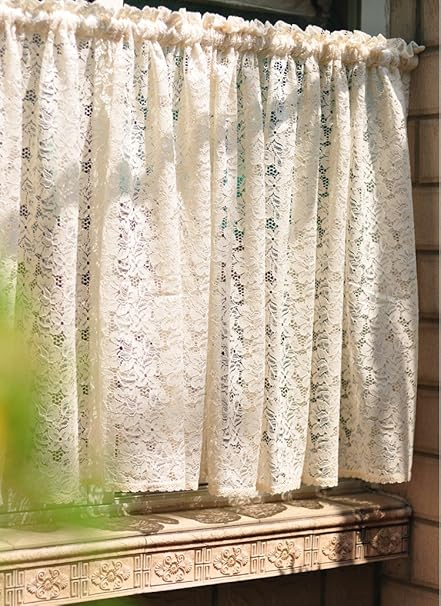 Fadfay Home Textile Brand American Rustic Lace Curtains Elegant