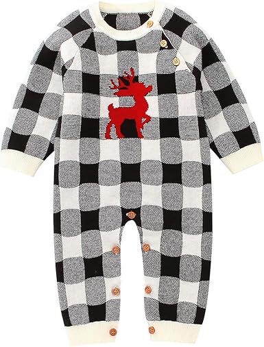 reindeer romper baby
