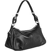 HESHE Leather Purses and Handbags Hobo Shoulder Bags Tote Bag Crossbody Purse Ladies Designer Satchel Bags