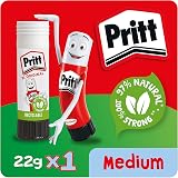 Pritt Glue Stick 22g Safe Child Friendly White Adhesive for Arts & Crafts view 2