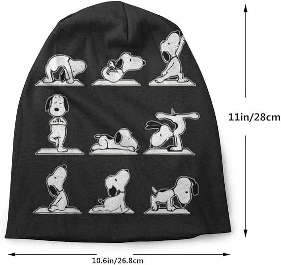 Amazon Co Jp スヌーピーピーナッツ面白い異なるヨガポーズキャップ調節可能な帽子 服 ファッション小物