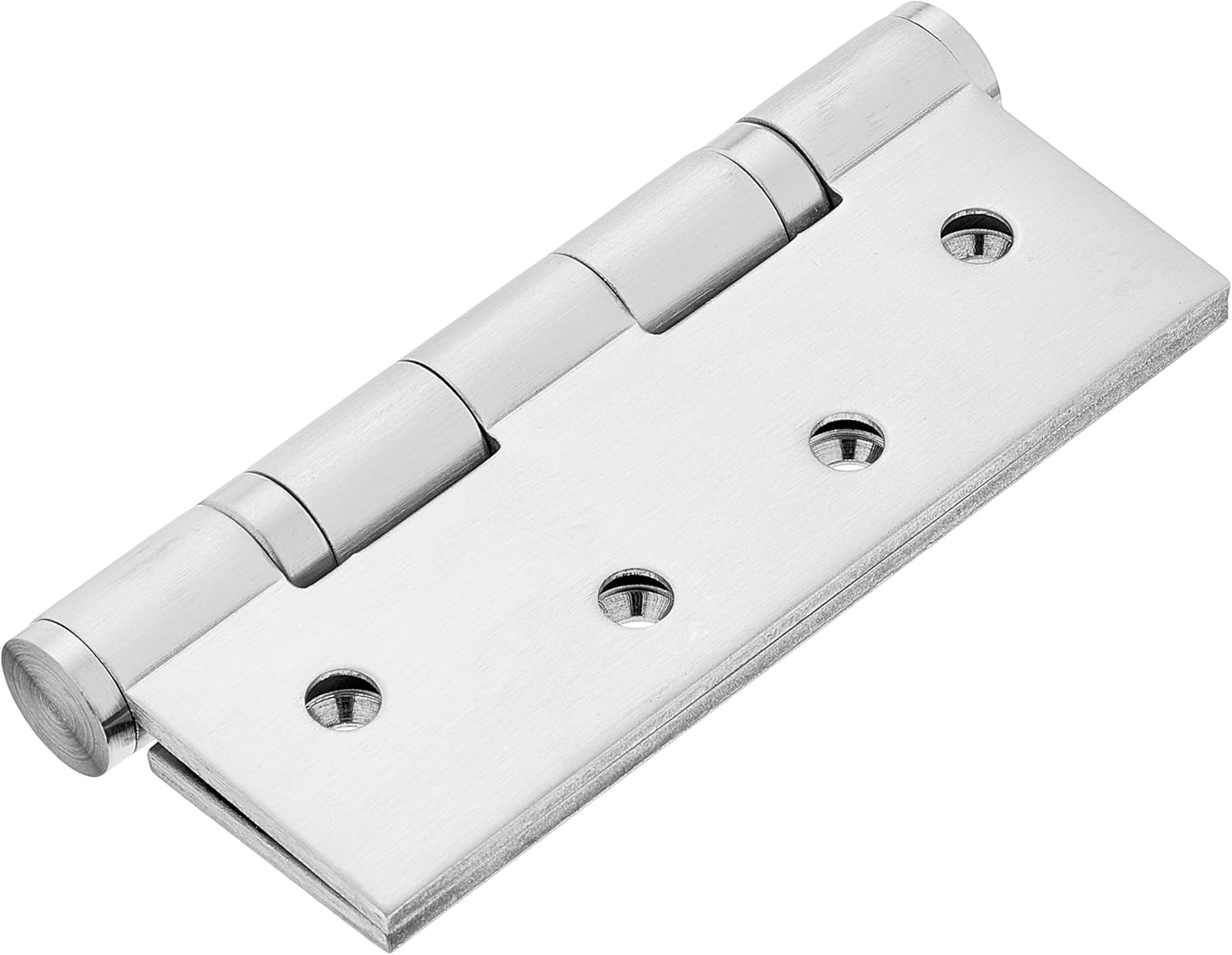 Excel XL835X3 1 1/2 Pair 4" x 3" Ball Bearing Fire Door Hinges Satin Stainless Steel - 3 Pack - Image 5