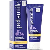 Petsmile Professional Pet Toothpaste for Cats & Dogs - Only VOHC Accepted Toothpaste - Clinically Proven to Control Plaque &