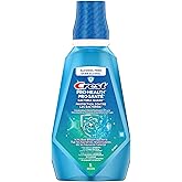 Crest Pro-Health Bacteria Guard Alcohol-Free Mouthwash, Mint, Kills Millions of Bad Breath Germs, Whitens Teeth, Freshens Bre