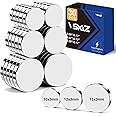VSKIZ 30Pcs Small Magnets, 3 Different Size Rare Earth Magnet Small Circle Magnets for Refrigerator Multi-Use Neodymium Office Magnet for Crafts, DIY, Kitchen, Whiteboard, Home