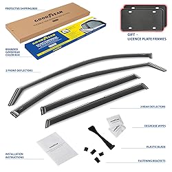 Goodyear Shatterproof in-Channel Window Deflectors
