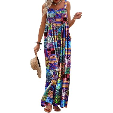 knee length dresses for ladies Reagan Stretch Denim Overall Dress FINAL SALE – The Main Street Exchange main image 1