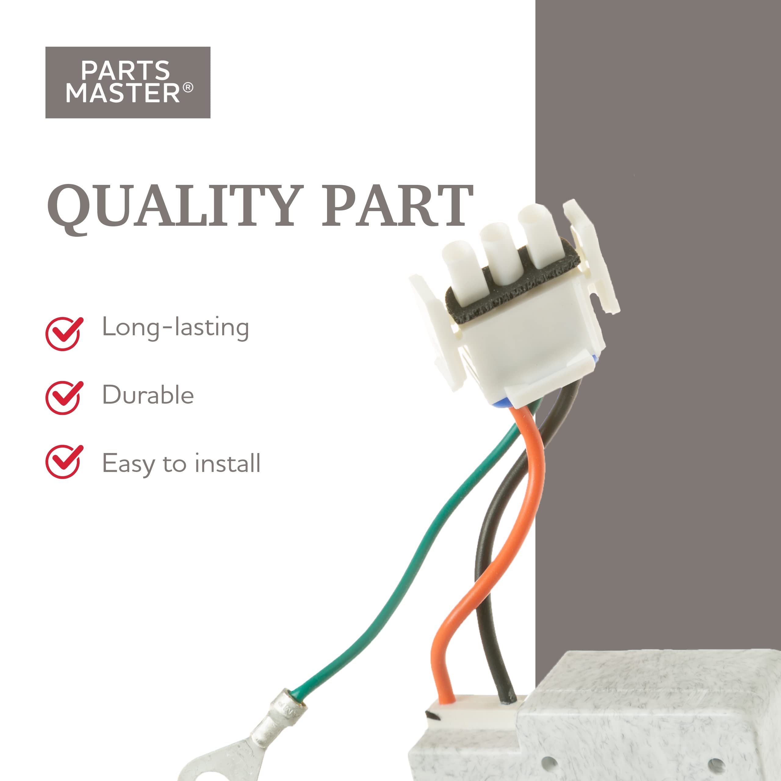 Parts Master Replacement for GE Refrigerator Evaporator Fan Motor - WR60X31522, PS12741350, AP6977246, 4959523, SM10141 - GE Refrigerator Parts - Fridge Fan Motor Replacement