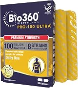 Natures Aid Bio360 Pro-100 Ultra Probiotic 100 Billion CFU 30 Capsules