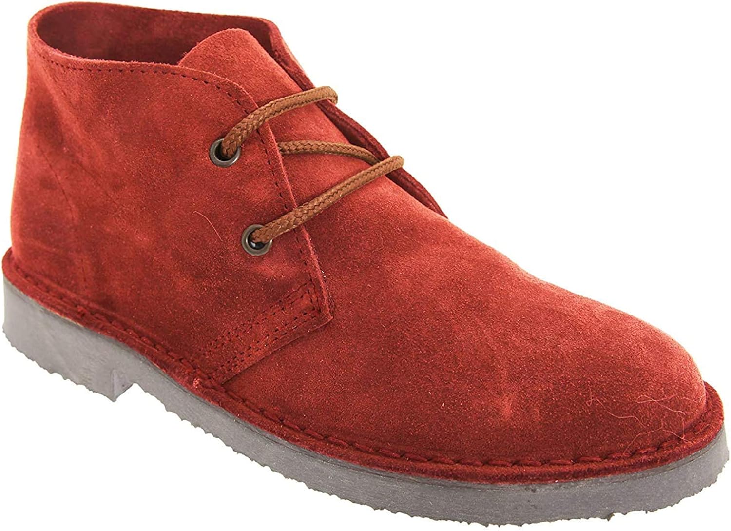 Roamer Men's Original Suede Desert Boots 9 UK Red Chukka