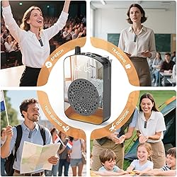 PRUNUS A10 Voice Amplifier Wireless with Lavalier