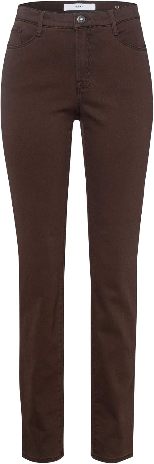 BRAX Women's Style Mary Jeans, Brown, 42, 32W / 32L