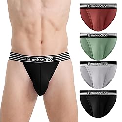 BAMBOO COOL Men's Bikini Underwear Contour Pouch