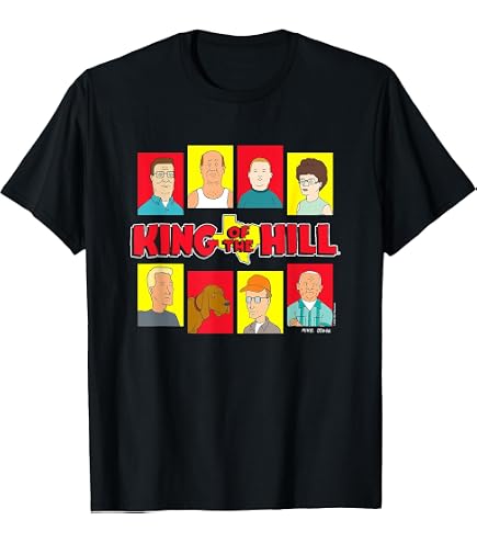 s*a様 House on the Hill Tee Puff DarkBrow Amazon.com: King of The Hill Group Shot I'll Tell You What! T