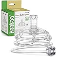 haakaa Weighted Straw Replacement Silicone 1pc, for Gen. 3 Manual Breast Pump Baby Bottle Sippy Cup Conversion Attachment
