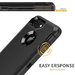 Regsun for iPhone 8 Case,iPhone 7 Case,Built-in
