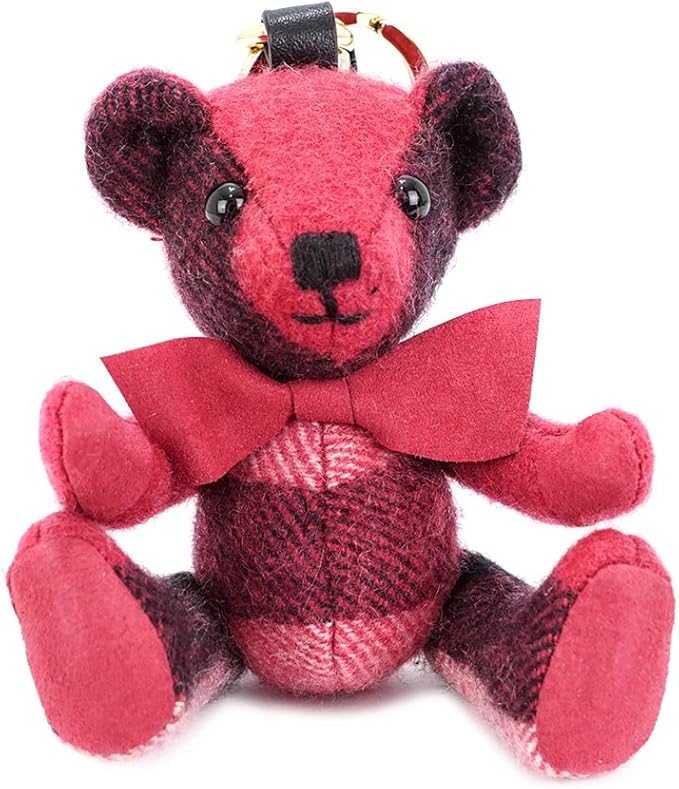Amazon Co Jp Burberry バーバリー くまチャーム Fuchsia Pink フューシャピンク キーチャーム キーホルダー ベアー 並行輸入品 服 ファッション小物