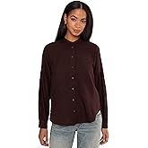 Madewell Womens Carmen Shirt - Cotton Modal Heather Flannel
