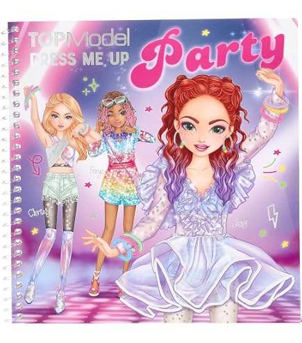 Depesche TOPModel 13805 Dress Me Up Livre d'autocollants Fantasy, avec 24 pages de motifs fantastiques à personnaliser, avec 11 feuilles d' autocollants Depesche TOPModel 13805 Dress Me Up Livre d'autocollants Fantasy, avec 24 pages de motifs fantastiques à personnaliser, avec 11 feuilles d' autocollants
