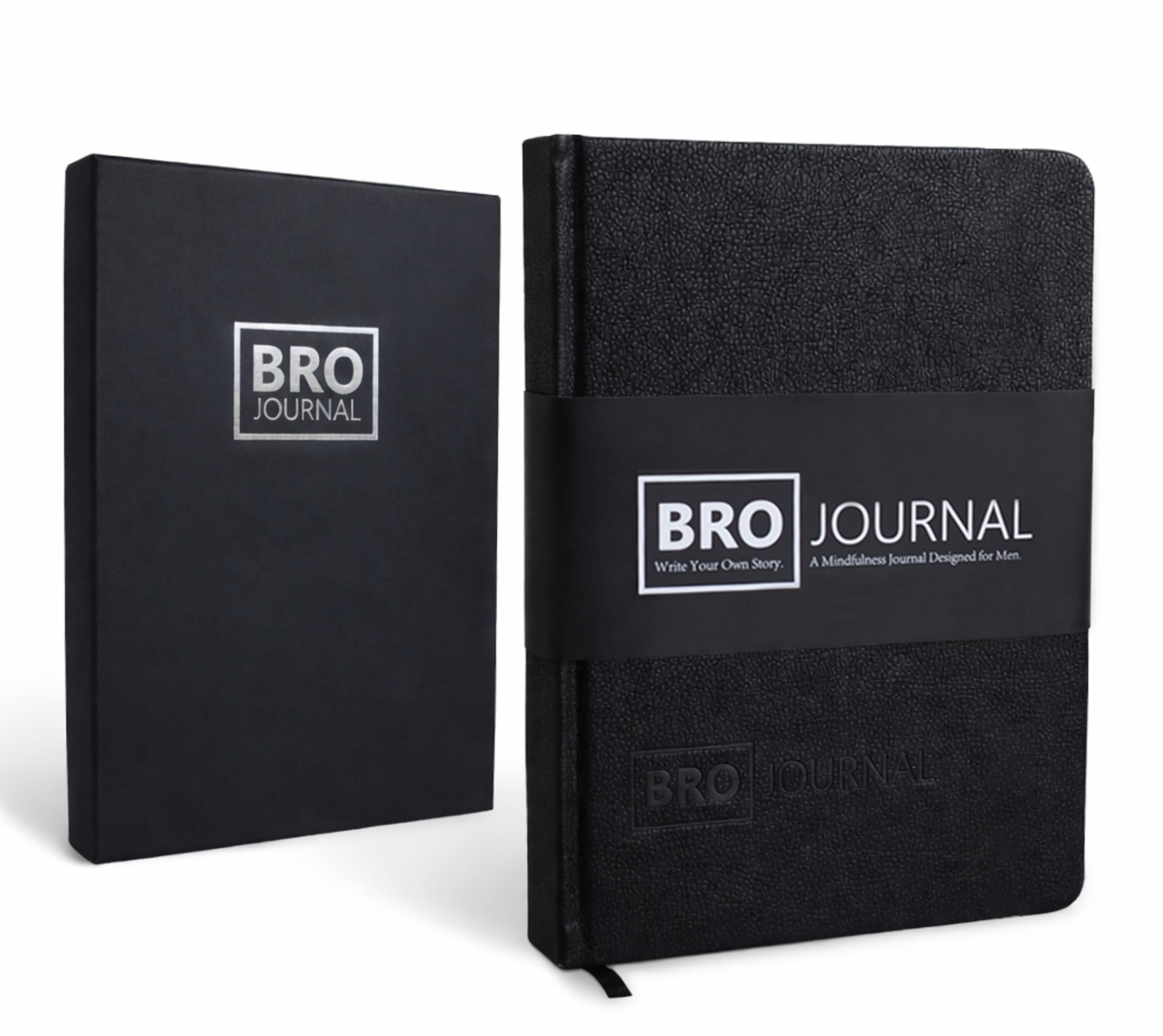Simply Zen Beginner Journal for Men | 12-Week Guided System to Build Habits, Discipline & Mindset | A5 Vegan Leather Hardcover | Gift-Ready