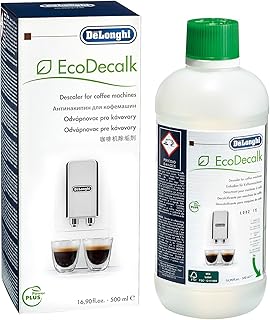 De'Longhi Original EcoDecalk DLSC500 - Entkalker für Kaffeemaschinen & Kaffeevollautomaten, Universal Kalklöser für 5 Entkalkungsvorgänge, enthält natürliche Rohstoffe Biologischen Ursprungs, 500 ml