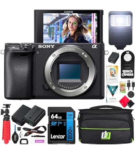 Amazon.com : Sony a6400 Mirrorless Digital Camera and 16-50mm Lens