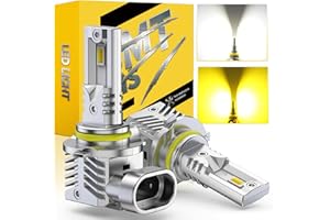 BMT xms 9006 LED Fog Light - Switchback 6500K White/3000K Amber Yellow