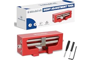 AltitudeCraft Sight Pusher Tool, Precision Front and Rear Sight Adjustment, Durable Sight Removal Tool with Disassembly Tool Kit