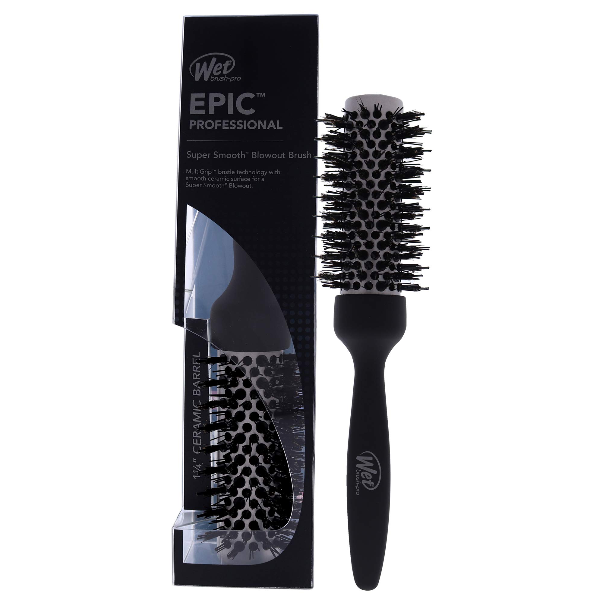WET BRUSH Super Smooth Blowout Hairbrush, 1.25-Inch
