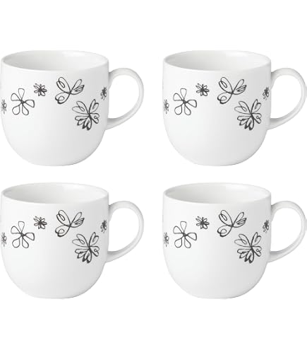 Amazon.com | Kate Spade New York SIMPLY SPARK MUG, White: Coffee Cups & Mugs