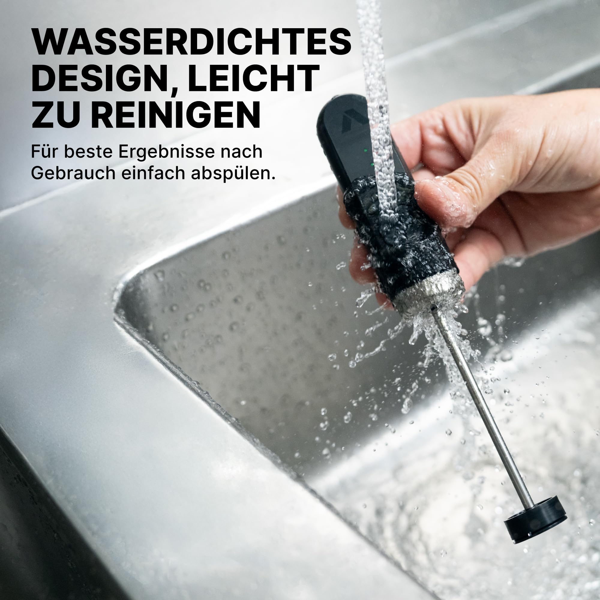 Subminimal NanoFoamer Lithium Hand Milchschäumer | Mikro geschäumte Milch für Premium Barista-Style Kaffeegetränke | Wiederaufladbarer Milchaufschäumer Cappuccino, Latte, Heiße Schokoladen und mehr 7
