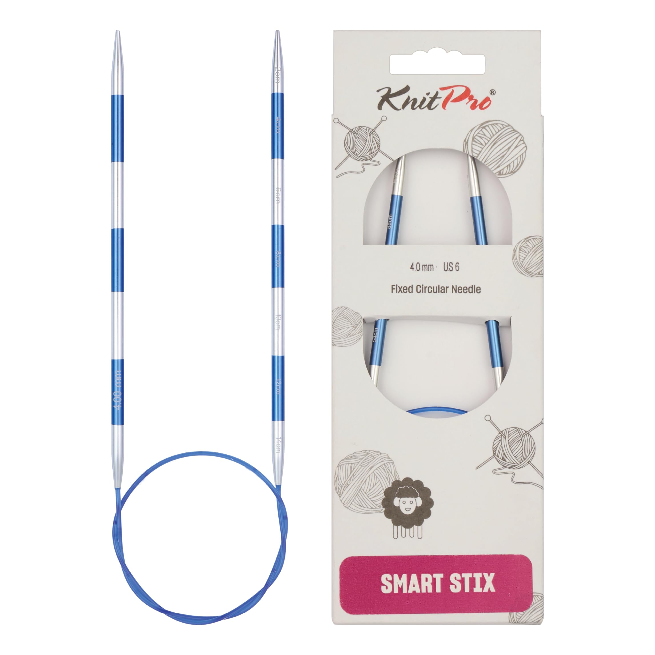 KnitPro Smartstix Fixed Circular Needles 24" (60cm) | 4.00mm — image 1