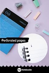 nu Notebooks Craze Cloud Range A5 Blue Wirebound Notebook 110 Pages Multipack view 6