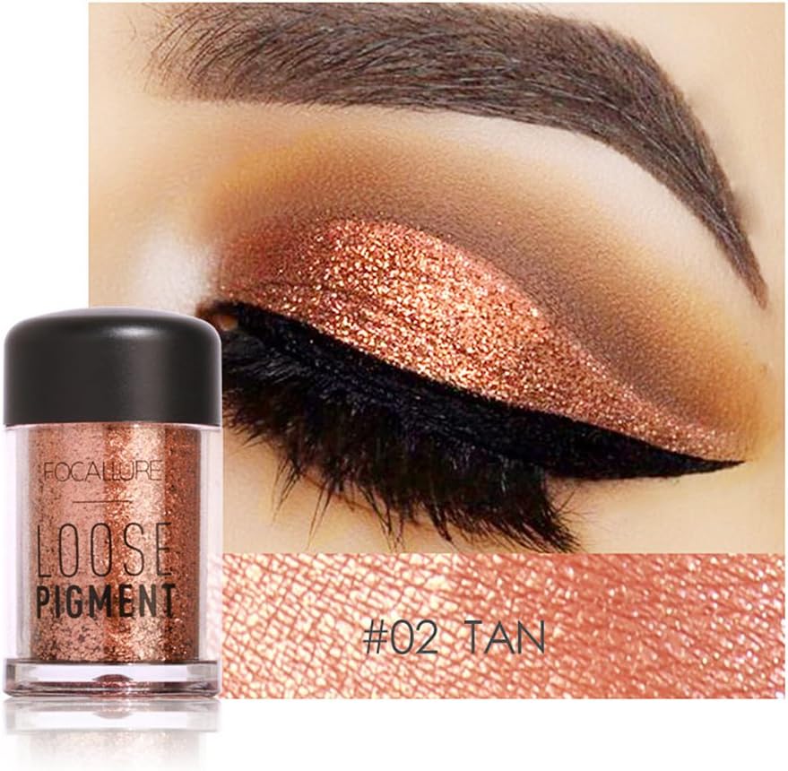 Glitter Eyeshadow Makeup,Molie Eye Shadow Makeup Glitter Shimmer Powder Holographic Professional Cosmetic Eye