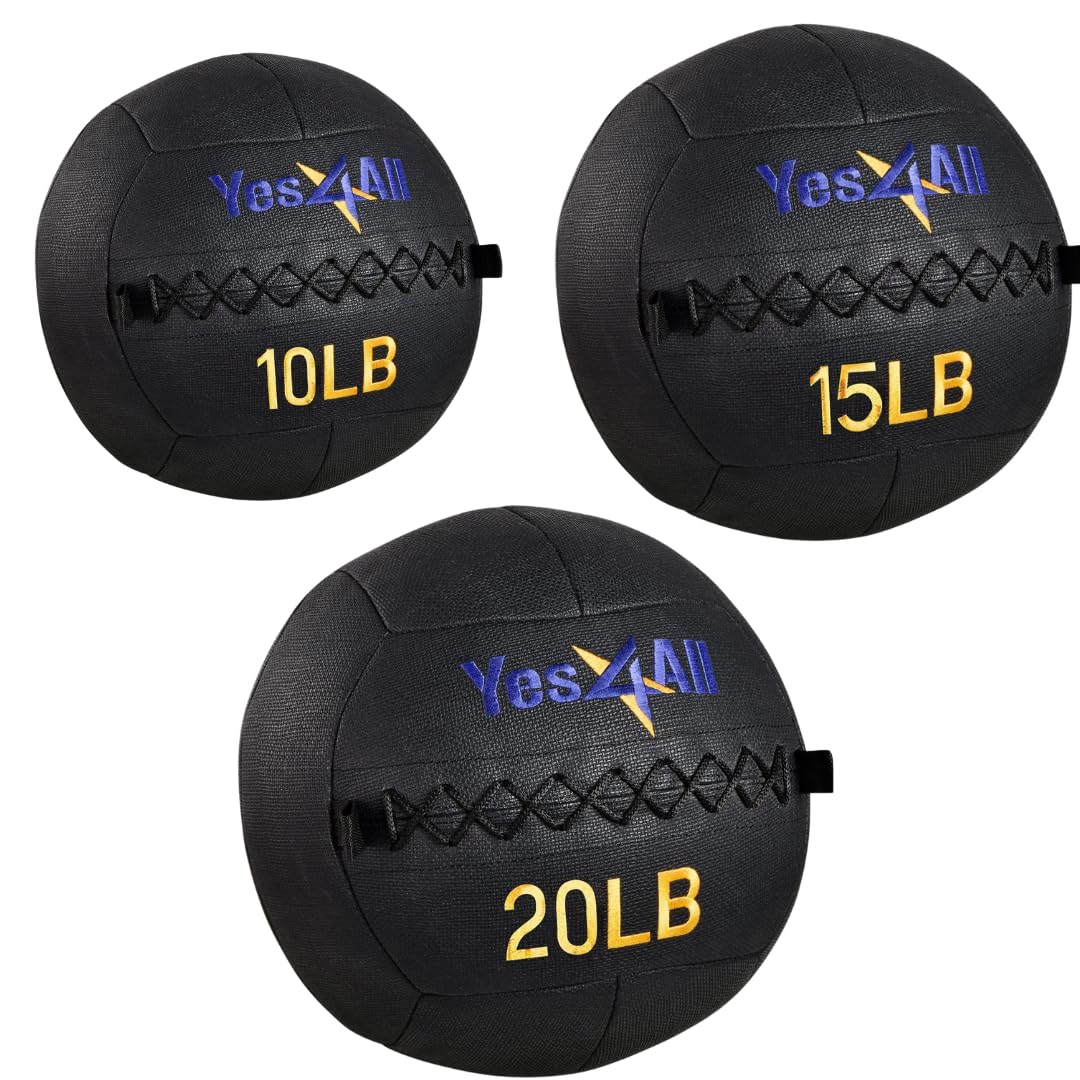 YES4ALL Wall Ball 10LB+15LB+20LB Image