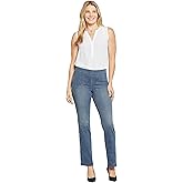 NYDJ Womens Pull on Straight Jean