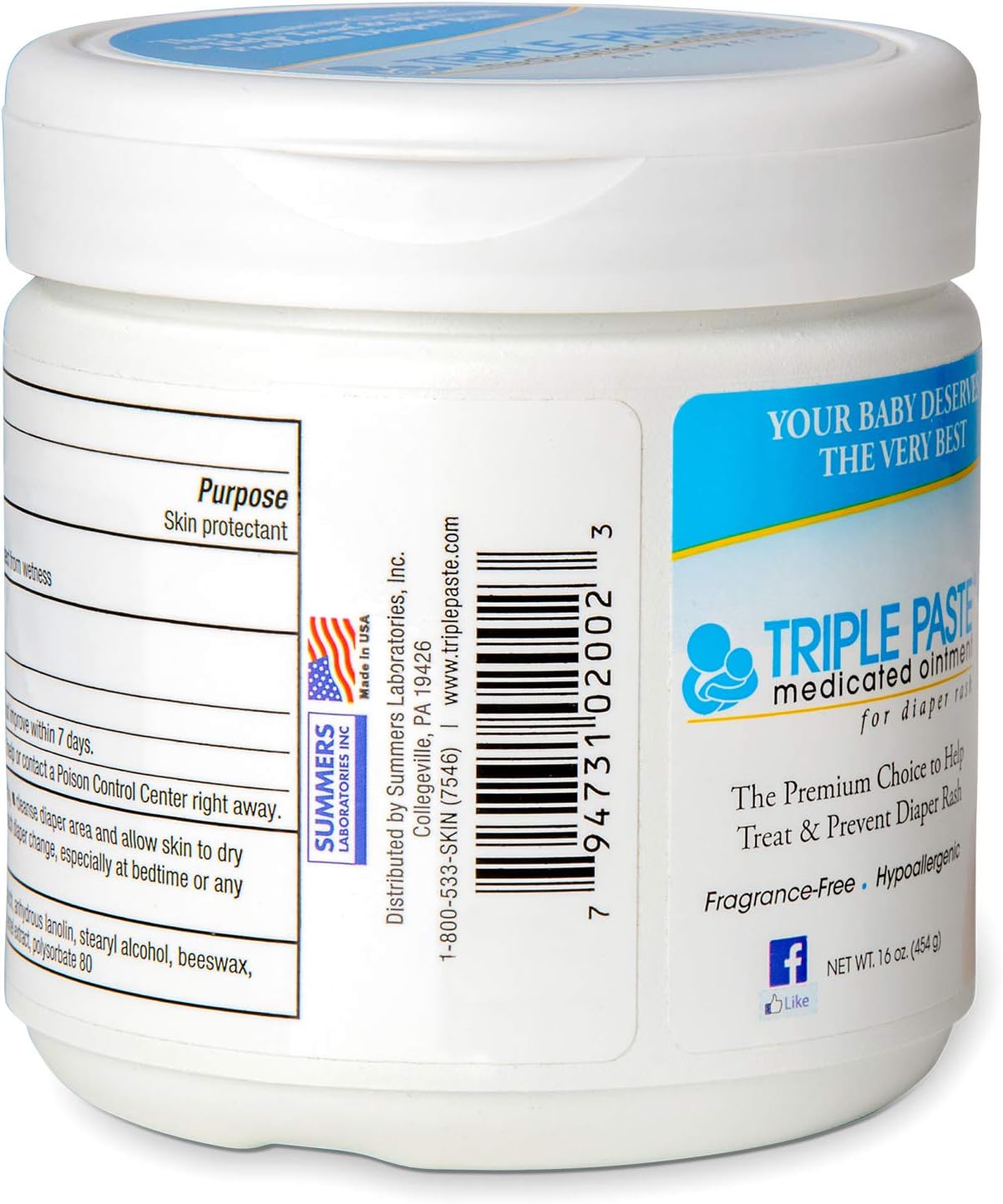 triple paste diaper cream