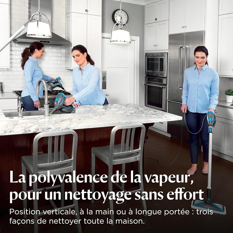 PowerFresh Slim Steam Nettoyeur Vapeur 3 en 1 1600W 4268N