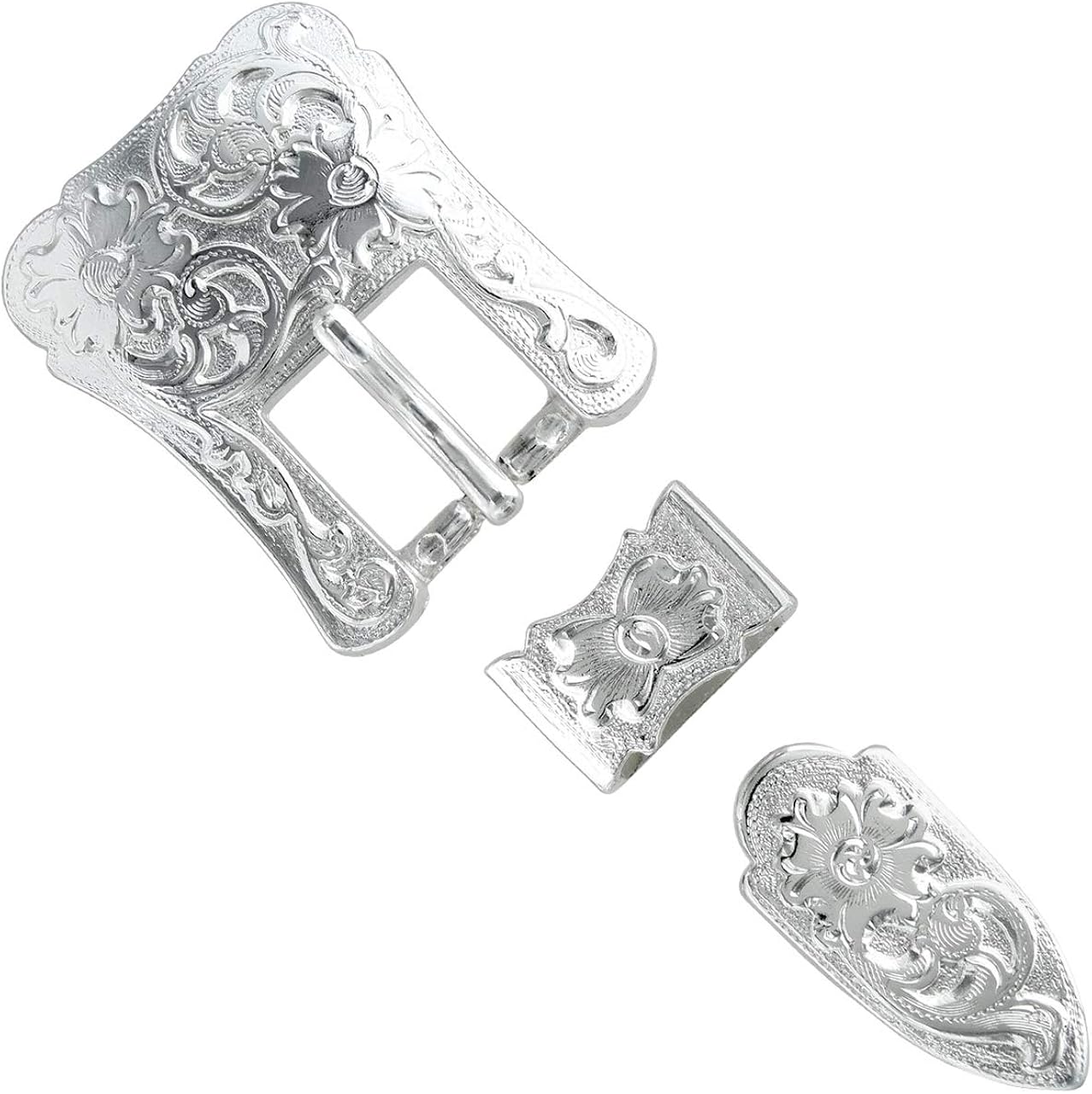 S5401-COPPER Copper Western Belt Buckle Set: Clothing